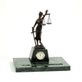 Pen Holder w/ Clock - Legal